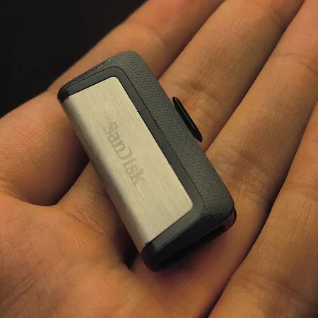 فلش مموری سن دیسک مدل Ultra Dual Drive USB Type-C ظرفیت 128 گیگابایت