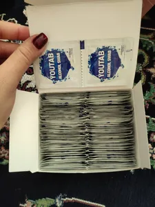 تجریه خرید پد الکلی یوتاب مدل HRZ بسته 100 عددی