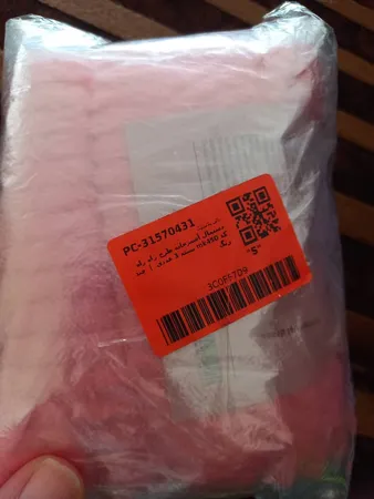 دستمال آشپزخانه طرح راه راه کد mk450 بسته 3 عددی