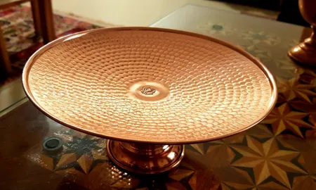 شیرینی خوری مسی کد ZH124