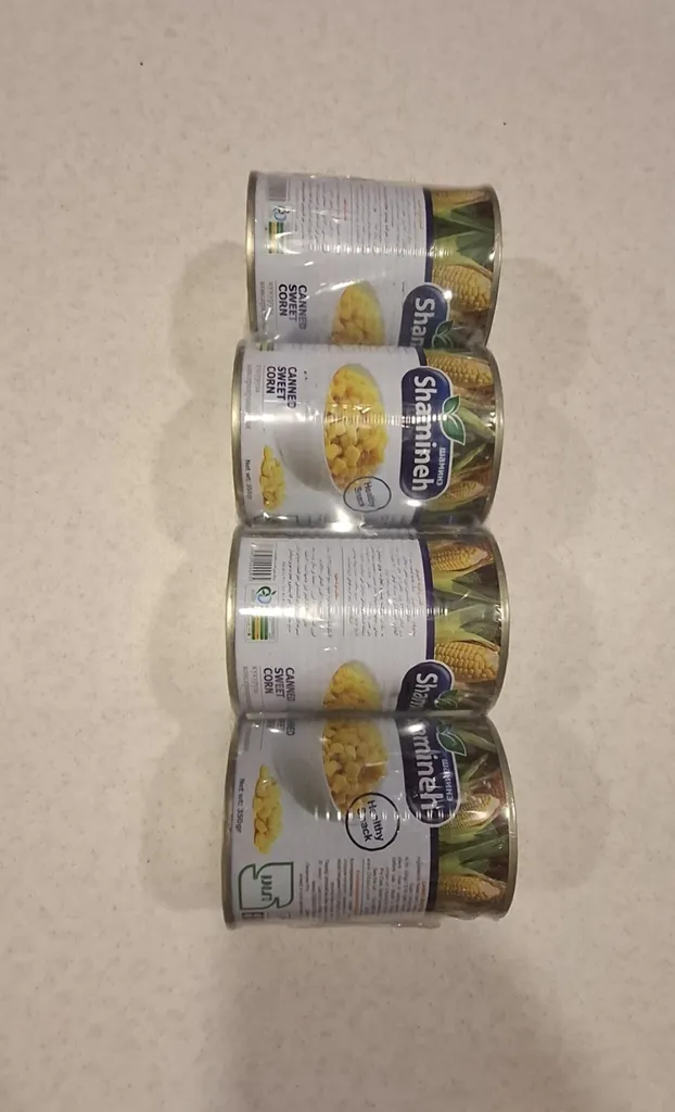 کنسرو ذرت شیرین شامینه - 350 گرم بسته 4 عددی