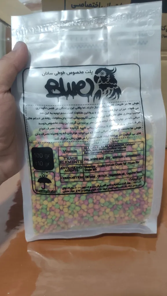 پلت طوطی سانان بلو مدل 008 وزن 500 گرم