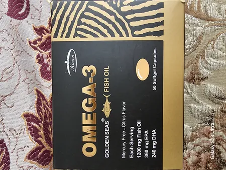 کپسول امگا 3 گلدن سیز کارن بسته 50 عددی