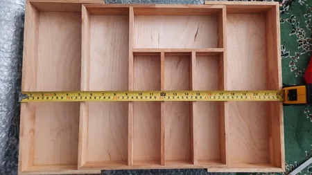 نظم دهنده قاشق و چنگال مدل چوبی تنظیم شونده کد OQ01