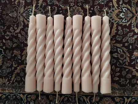 قالب شمع مدل قلمی پیچی