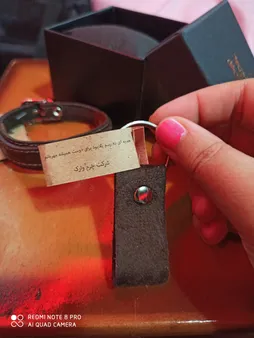 دستبند چرم وارک مدل رهام کد rb226