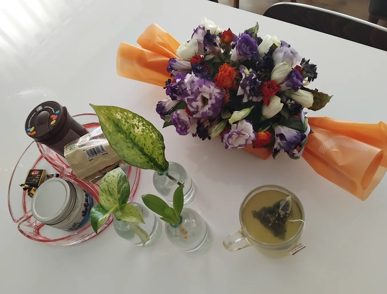 چای ماچا با جنسینگ فان تایم بسته 14 عددی