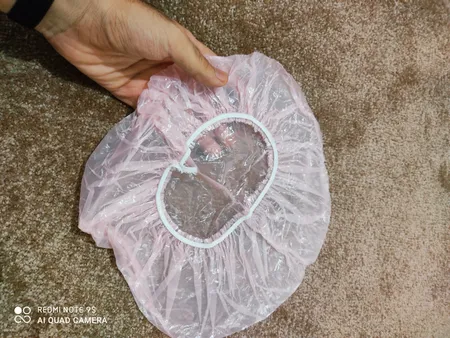 کلاه رنگ مو کد 001 بسته 12 عددی