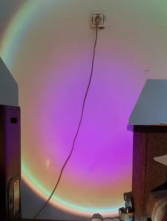 نور ثابت ال ای دی مدل SUNSET RGB K