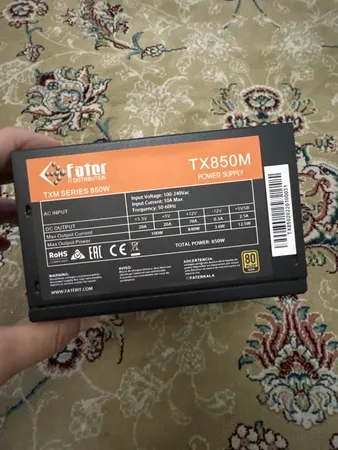 منبع تغذیه کامپیوتر فاطر مدل TX850M