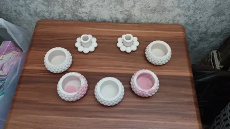 مجموعه ظروف هفت سین 10 پارچه مدل ثمینا طرح سنگ کد C01