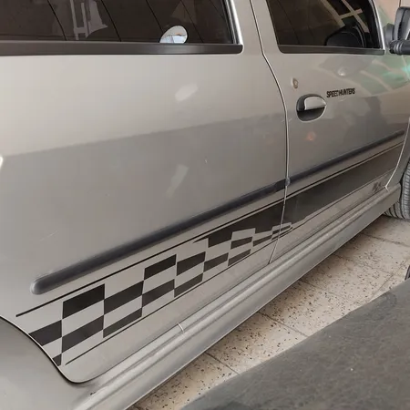 برچسب بدنه خودرو سهیل چاپ طرح اسپرت پرچم کد S02 بسته ۲ عددی