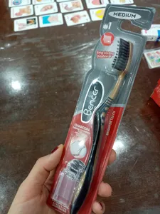 تجریه خرید مسواک بنسر مدل Silver Charcoal با برس متوسط