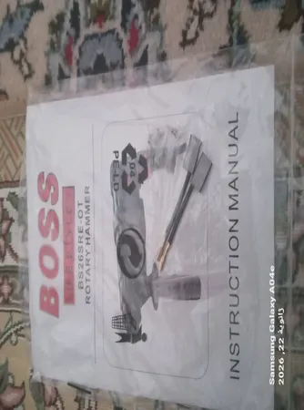 دریل بتن‌کن چکشی 26 میلی‌متری 850 وات باس مدل BS26SRE_OT