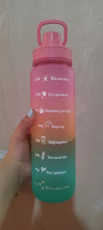 قمقمه مدل ورزشی مات  گنجایش 1 لیتر