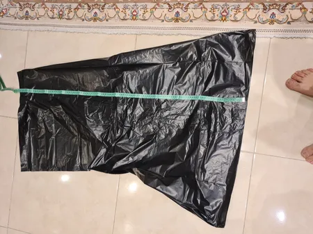 کیسه زباله مدل ضخیم بزرگ 140x120 بسته 50 عددی