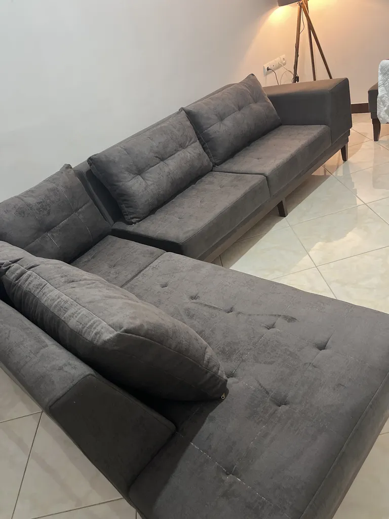 مبل ال شش نفره شاهان دکور مدل الیزابت  001