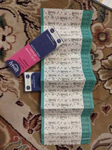 تجریه خرید چسب زخم پارچه ای پنبه ریز مدل plaster مجموعه 4 عددی