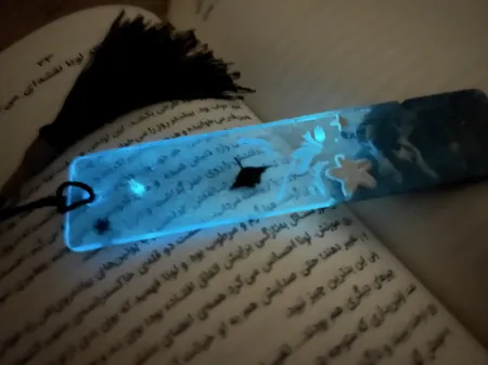 بسته کار با رزین اپوکسی فیلو باکس مدل بوکمارک اقیانوس مجموعه 30 عددی