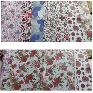 تجریه خرید کاغذ کادو مدل گل  مجموعه 8 عددی