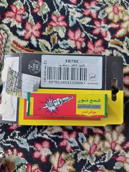 شمع خودرو شمع نور مدل FR7dc بسته 4 عددی
