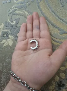 تجریه خرید پیرسینگ گوش پایتخت مدل فشاری کد PS280_A