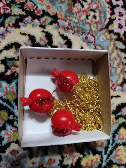 نیم ست زنانه مدل انار یلدا