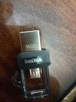 فلش مموری سن دیسک مدل Ultra Dual Drive M3.0 ظرفیت 16 گیگابایت