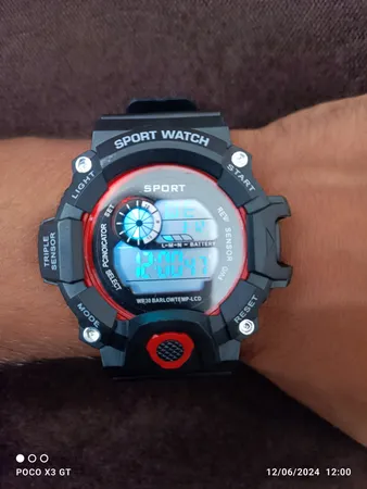 ساعت مچی دیجیتال مردانه مدل جهانی کد GHER1