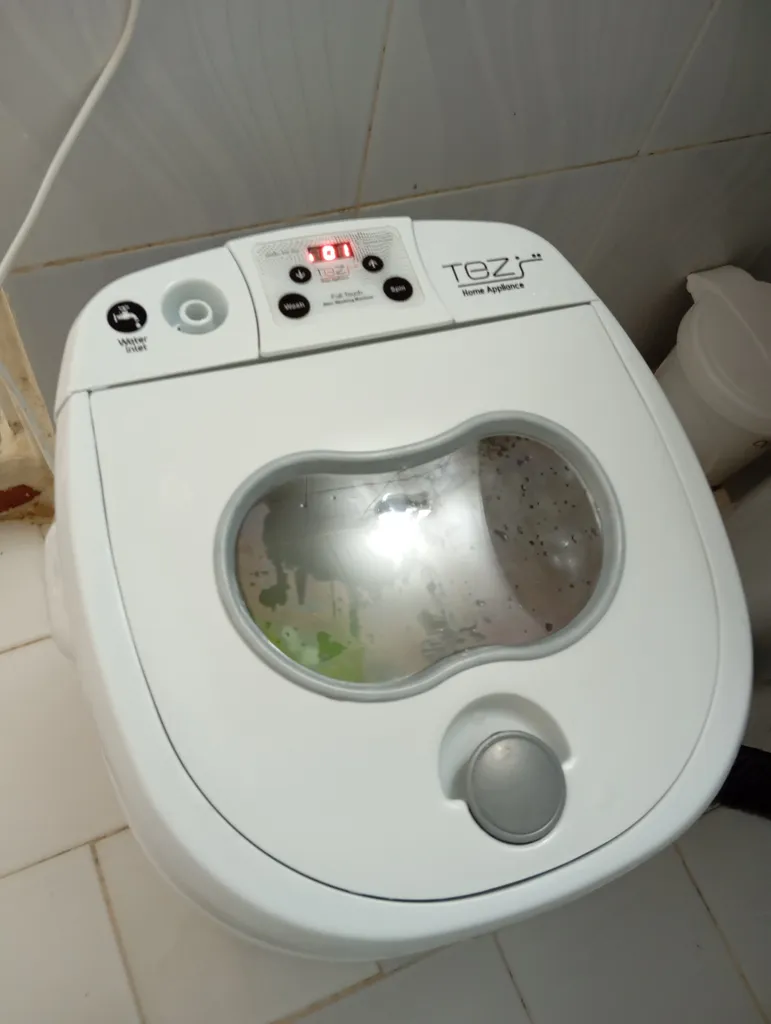 مینی‌ واش 5 کیلوگرم تز مدل کتانی‌شور mw4000