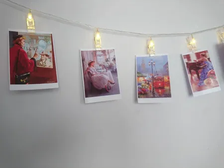 ریسه ال ای دی طرح گیره طول 3 متر