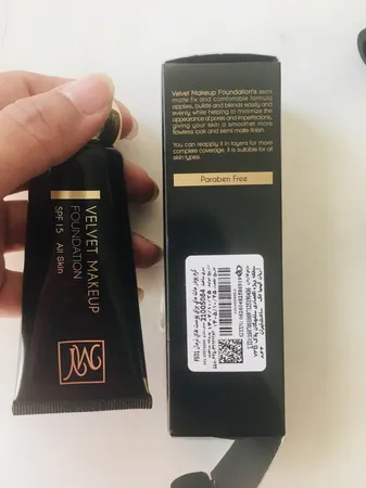 کرم پودر مای سری Black Diamond مدل Velvet Makeup شماره 01