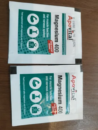 ساشه منیزیم 400 آپوویتال بسته 30 عددی