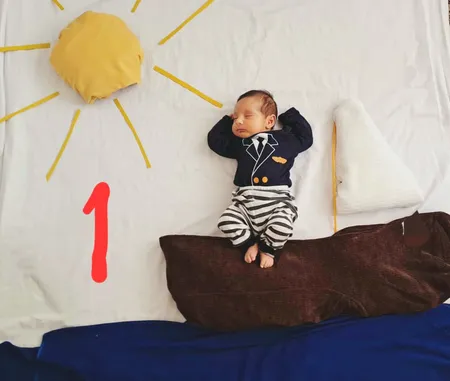 ست 3 تکه لباس نوزاد کد PI99