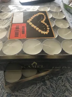 شمع وارمر رویا کندل مدل CVR1 بسته 100 عددی