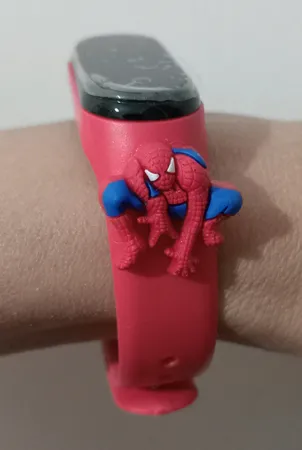 ساعت مچی دیجیتال بچگانه مدل ضد آب لمسی طرح مرد عنکبوتی آرتیست کد W S S 99