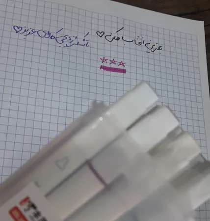 ماژیک علامت گذار کد 01 بسته 12 عددی