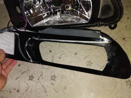 چراغ جلو مدل pr-018 مناسب برای پراید بسته 2 عددی