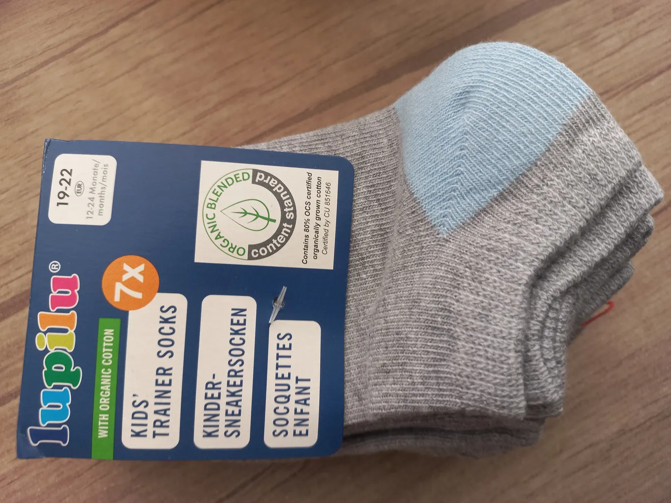 جوراب بچگانه لوپیلو مدل روزهای هفته مجموعه 7 عددی