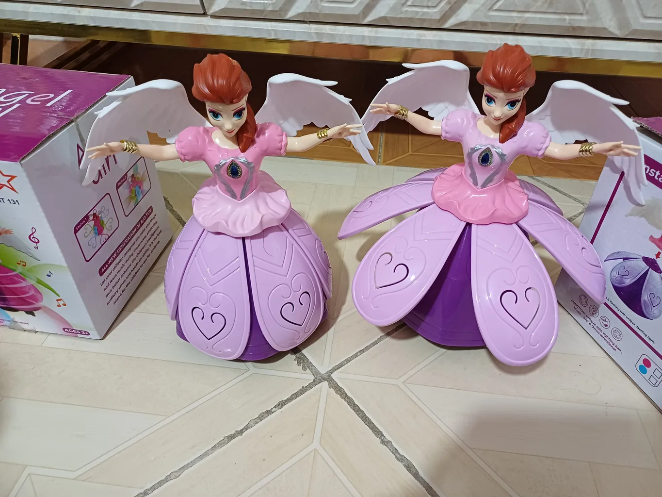 عروسک فرشته موزیکال مدل ld-131