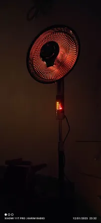 بخاری برقی ارشیا مدل  SH-1471A فن دار