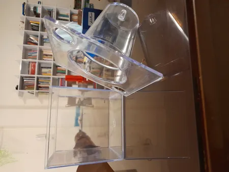 گلدان طرح آکواریوم کد ck106