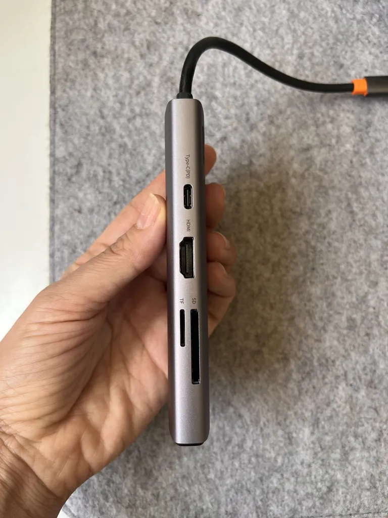 هاب 7 پورت USB-C باسئوس مدل WKWG020113