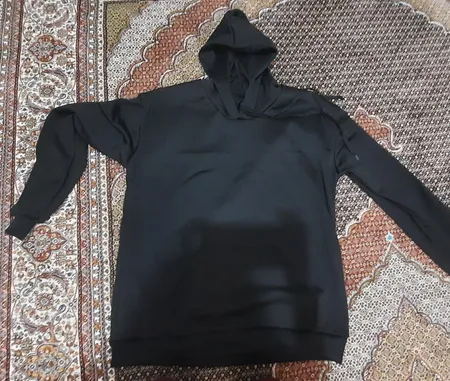 هودی مردانه کد WB182 رنگ مشکی