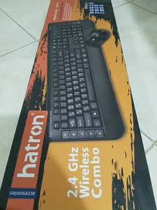 تجریه خرید کیبورد و ماوس بی سیم هترون مدل HKCW140، سوییچ ممبران، Full-Size