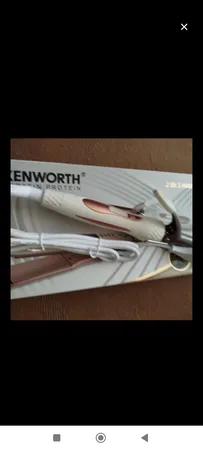 اتو مو کنورث مدل kw313 به همراه فر کننده مو