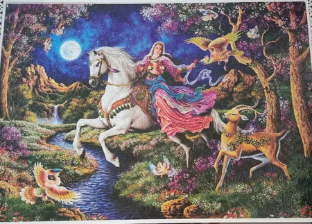 پازل 1000 تکه رینگ طرح مهتاب