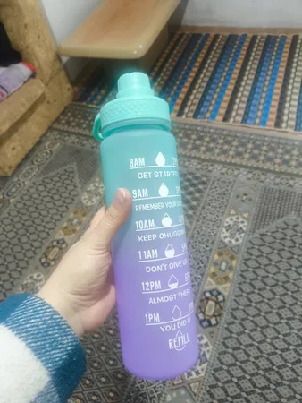 قمقمه مدل ورزشی مات  گنجایش 1 لیتر