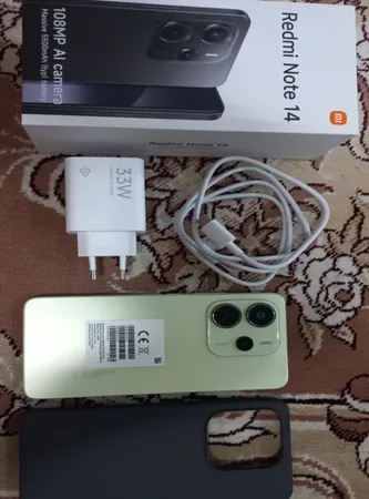 گوشی موبایل شیائومی مدل Redmi Note 14 4G دو سیم کارت ظرفیت 256 گیگابایت و رم 8 گیگابایت