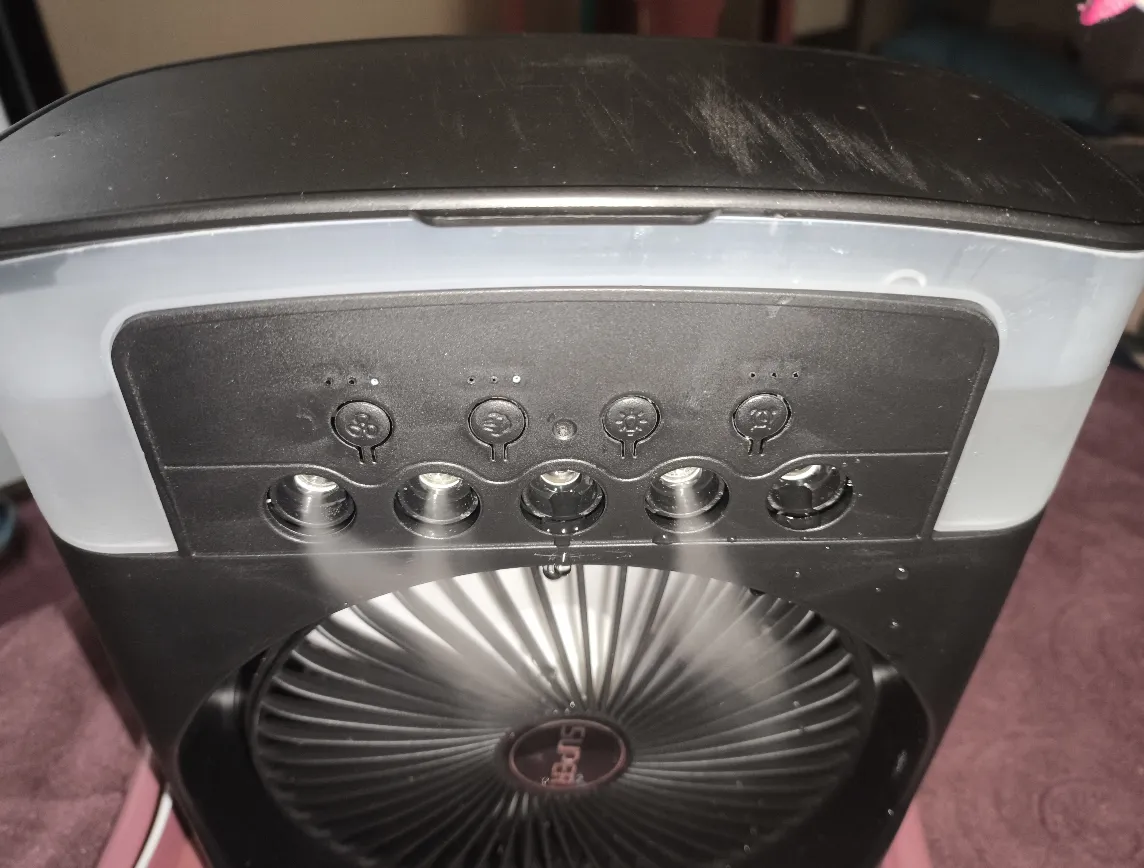 پنکه رومیزی مدل مه پاش ظرفیت 2000 میلی آمپر ساعت